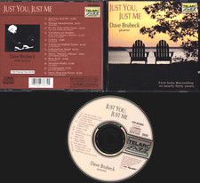 DAVE BRUBECK PIANO JUST YOU JUST ME CD