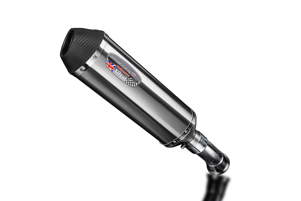 Kit Silenciador Acero Inoxidable Ducati Hyperstrada 13-16 Hypermotard 939 16-18 13.5" XOval Foto 3 de 4