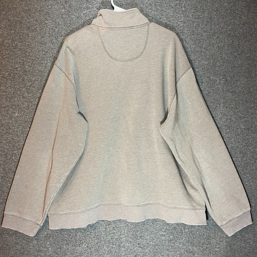 IZOD Perform X Sweater Adult XXL Gray 1/4 Zip Pullover with Pentagon Patch Men's - Picture 10 of 12