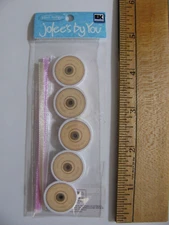 Jolee's by You RIBBON SPOOLS & Ribbon 5 Spools NOS