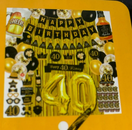 40th birthday decorations - Picture 3 of 20