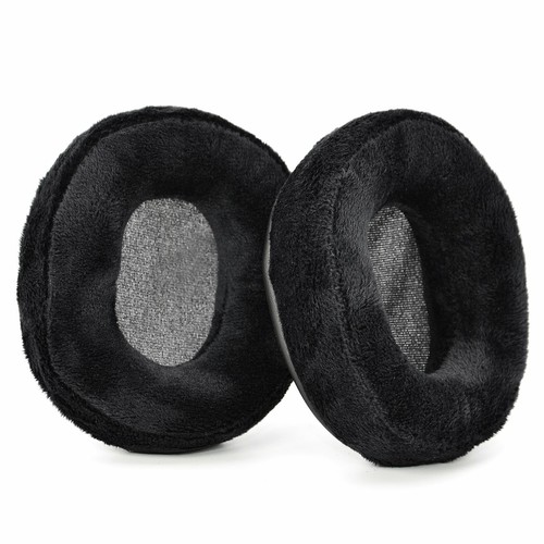 Black Flannel Earpads Cushions Earmuffs Foam Covers For Sony MDR/ Sennheiser Pro - Imagen 14 de 15
