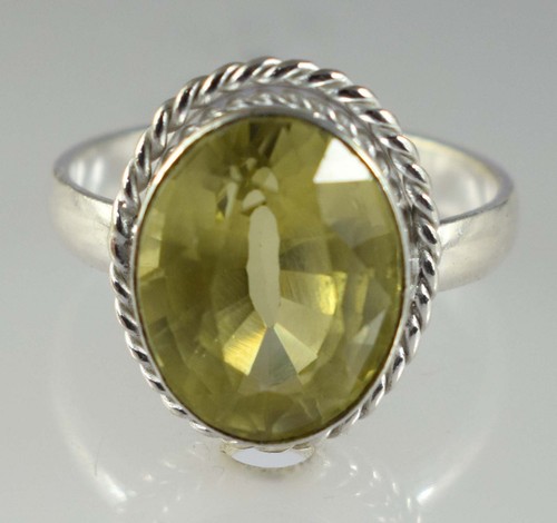 Ceylon Yellow Sapphire 15.35 Ct Natural Oval Gemstone Certified Ring See Video