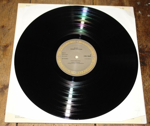 JACQUELINE DU PRE BARENBOIM ELGAR ENIGMA CELLO NETHERLANDS STEREO CBS 76529 LP - Picture 4 of 7