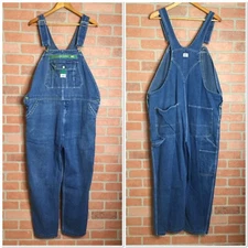 Liberty Denim Overalls 42x30 Mens Adjustable Straps Pockets Workwear Farmer