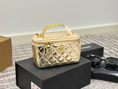 #ad Cosmetic bags crossbody bags handbags gold