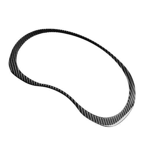Carbon Fiber Black Speedometer Frame Cover Trim For Subaru WRX STI 2015-2021 - Foto 4 di 10