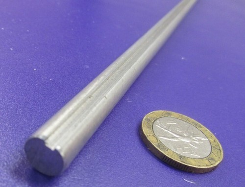 Aluminum Full Keyed Shaft, 3/8" Dia. x 24" Long, Key 3/32" Wide x 3/64" Deep - Picture 3 of 5