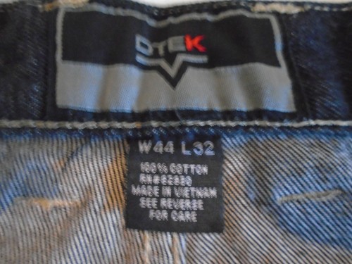 DTEK Baggy Jeans Fits Men's 44x28 High Rise Urban Wear Hip Hop Splash Paint - Picture 11 of 12