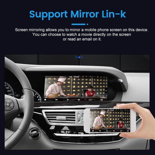 10.25" Android Car Stereo Radio GPS Carplay 64GB For Mercedes Benz S Class W221 - Bild 13 von 17