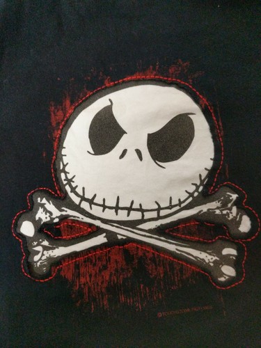 Tim Burtons The Nightmare Before Christmas T-Shirt Jack Skellington Stiched 2XL - Bild 3 von 6