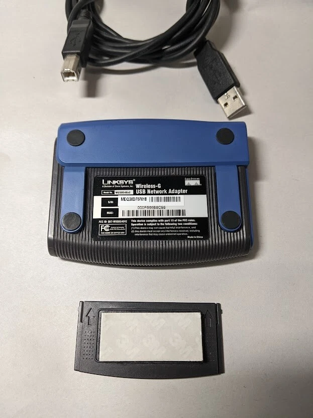 Linksys Wireless-G USB Network Adapter WUSB54G with Cable - Image 2 of 4