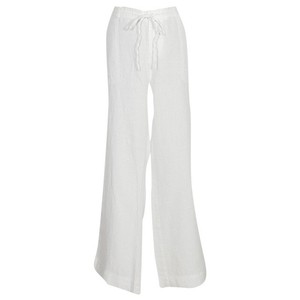 ralph lauren white linen pants