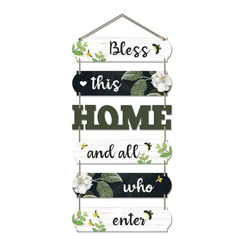 Home Decorative Wall Art MDF Wooden Wall Hanger for Living room Bedroom Gifts