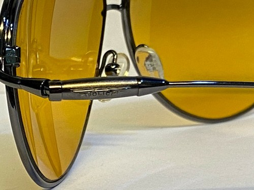 Gafas de sol Police Modelo S2685 584X Marrón Naranja Metal Protección solar categoría 2 - Imagen 2 de 5