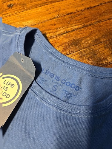 Life Is Good Womens Crusher T-Shirt Size Small Surfer Girl - Picture 5 of 7