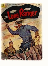  Dell TV comic, Lone Ranger #73