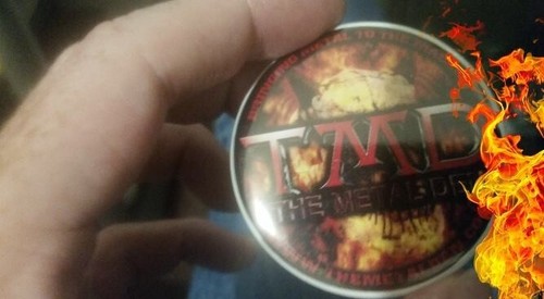 Official TheMetalDen.com Button - Picture 1 of 1