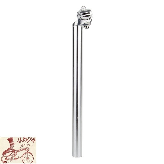 SUNLITE ALLOY PILLAR 30.9mm x 350mm SILVER SEAT POST