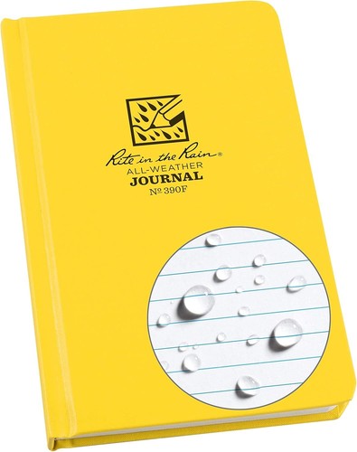 Rite in the Rain Hardcover Notizbuch grün 4 3/8"x7 1/4" wetterfest - Bild 3 von 3