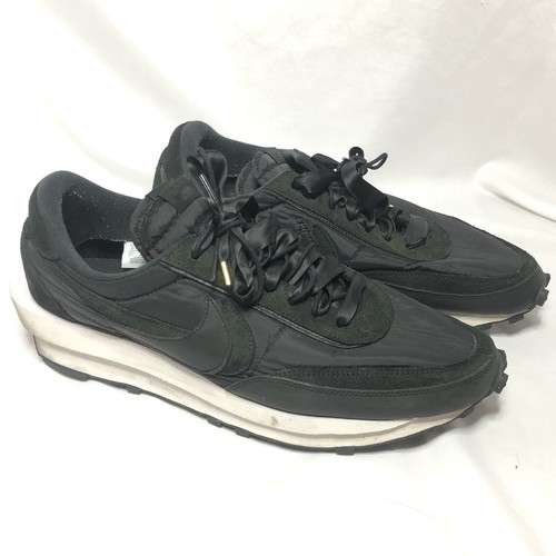 Nike LD Waffle Sacai Black White Nylon Mens Size 15 BV0073-002 Sneaker OG Retro