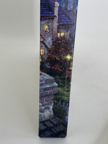 Disney Cinderella Thomas Kinkade Picture Print Gallery Wrapped Canvas COA 14x14 - Picture 12 of 12