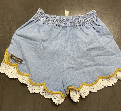 Matilda Jane Camp MJC Joanna Gaines Skedaddle Shorts Size 4 NWT - Picture 4 of 4