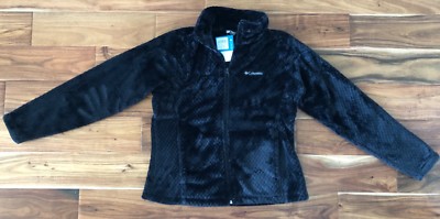Columbia Fleece Jacket Full Zip Large Fluffy NWT