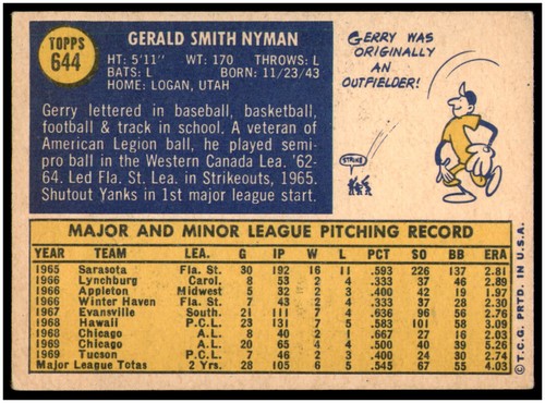 You Pick 1970 Topps Baseball Ex or Better Unless Noted #17-715 BX2A - Picture 251 of 449