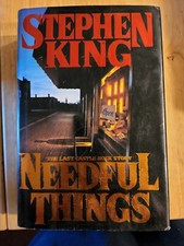"NEEDFUL THINGS" Stephen King  1991  First Edition Hardcover Excellent Condition