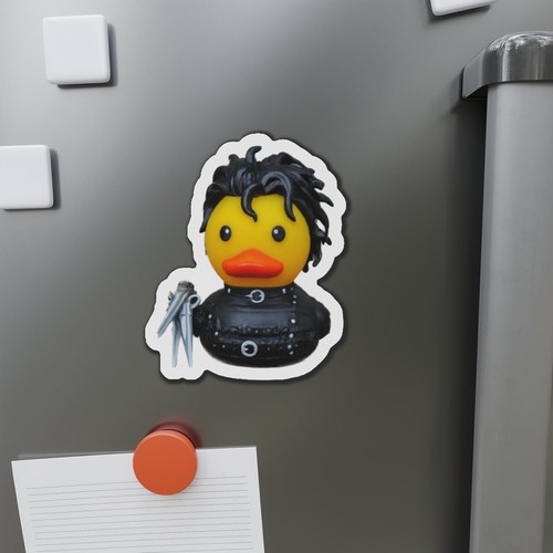 Magnet DUCK DUCK JEEP Edward Scissor hands Rubber Duckie Die-Cut Magnets - Picture 12 of 16