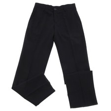 9944V pantalone bimbo ARMANI JUNIOR wool blue classic trouser kid