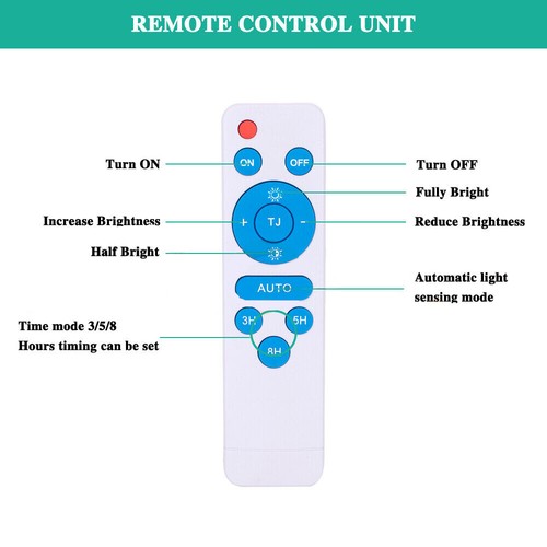 500W 1000W Solar Powered Flood Lamp Street Lights with Remote Control for Yard - Picture 15 of 23