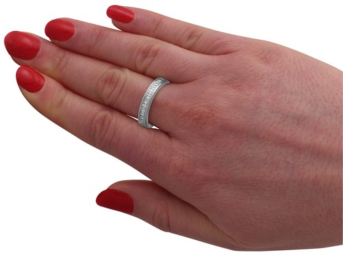 Vintage 1990s 0.34 ct Diamond and 18 ct White Gold Half Eternity Ring Size 6.75 - Picture 7 of 9