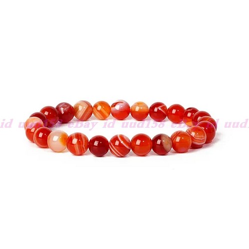 8 mm Handarbeit Gemischt Natürlicher Edelstein Runde Perlen Dehnbar Armband Heilung Reiki - Bild 20 von 171