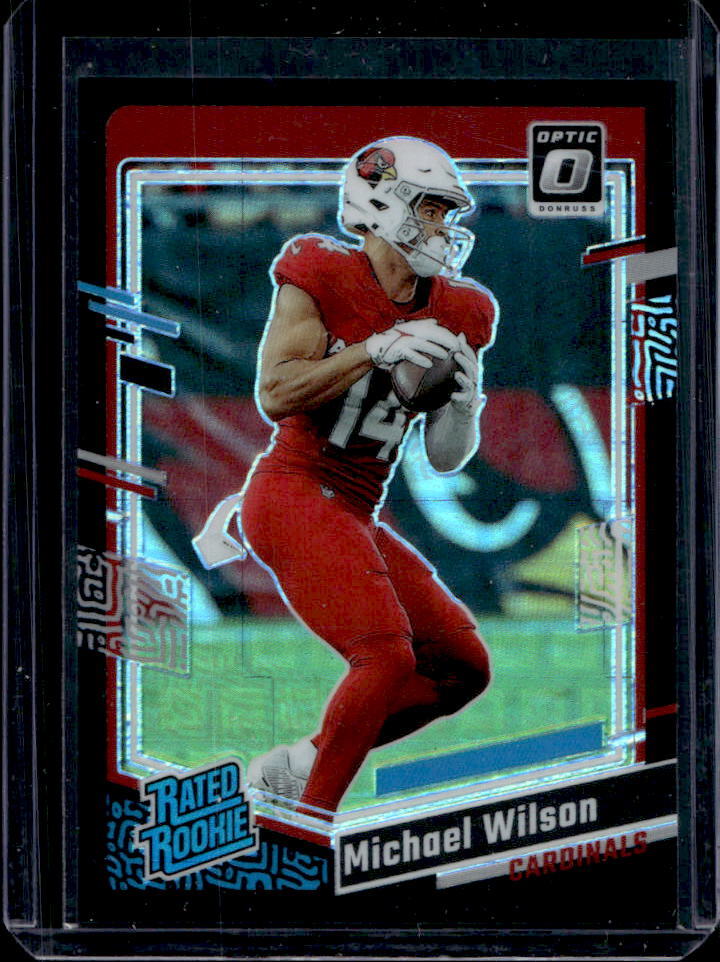 2023 Donruss Optic Michael Wilson Black Pandora RC #/25 #204
