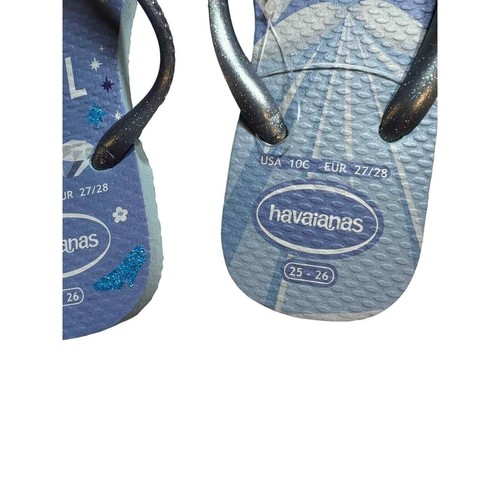Havaianas Cinderella Slim Flip Flop New Size 10 Girls - Picture 6 of 7