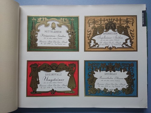Antiguo catálogo Hermann Schött catálogo de muestras etiquetas de vino etiquetas de licor años 30 - Imagen 10 de 24