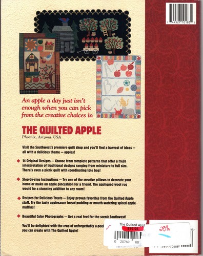 "The Quilted Apple" ©1994 That Patchwork Place Applique Sewing Book B183 NEW - Picture 3 of 3