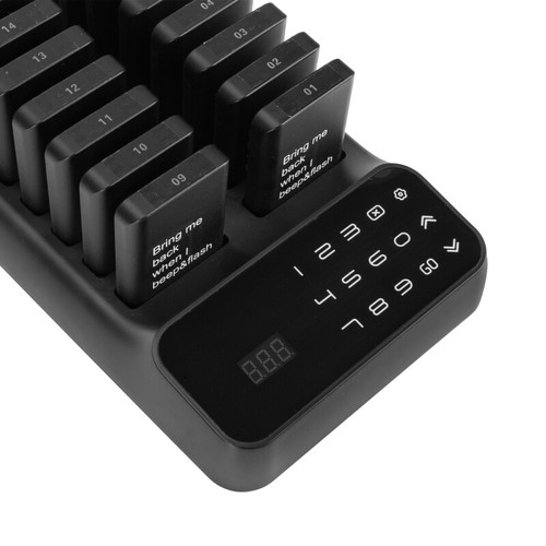 Wireless Pagers Calling System 16 Coasters Buzzer Vibrator Bell Restaurant Hotel - Picture 5 of 9