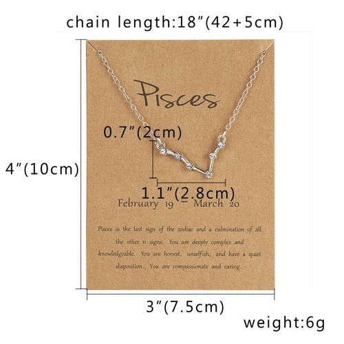 Fashion Women Animal Heart Necklace Charm Pendant Clavicle Chain Jewelry Card - Picture 60 of 171