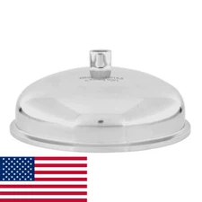 8" x 1/2" FNPT Tri Clamp Hemispherical Bowl Reducer SS304 LoCo Science!