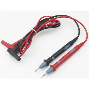 1 Pair Universal Probe Test Leads Pin For Digital Multimeter Meter High Quality 1 Pair Universal Probe Test Leads Pin For Digital Multimeter Meter High Quality