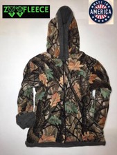 ZooFleece Mossy Tree Camo Camouflage Kids Boys Girls Jacket Hoodie Coat Sweater