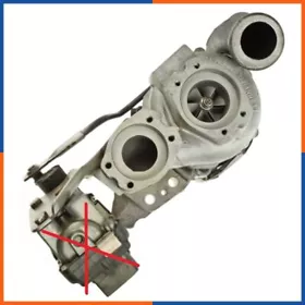 Turbolader für VW 5.0 R50 TDI V10 313PS - 350PS | 07Z145874B, 07Z145874BV