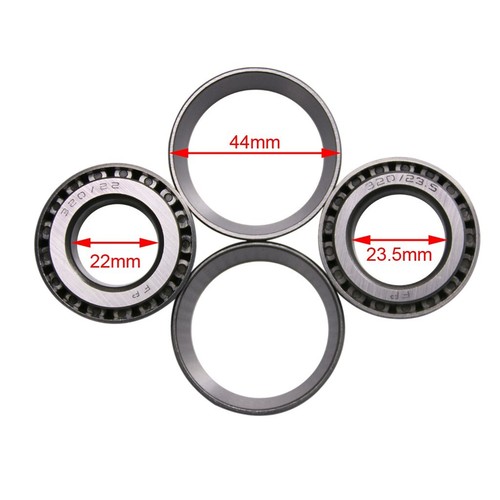 Conjunto de horquilla delantera de 14" + Kit de rueda de neumático 60/100-14 para CRF50 125cc Dirt Pit Bike - Imagen 7 de 12