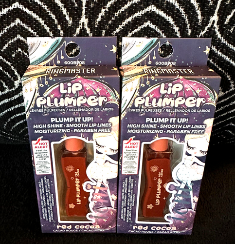 2er Pack IONI BEAUTY RINGMASTER LIP PLUMPER RED COCOA FULL LIPS HIGH SHINE LIPGLOSS - Bild 2 von 13