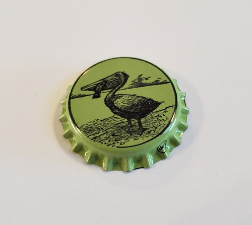 100 Yellow Pelican Oxygen Absorbing Beer Bottle Caps Brewing Crown Homebrewing - Picture 4 of 9