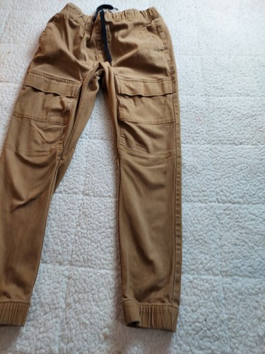 WT02 Mens Khaki Joggers Size MED - Bild 4 von 7