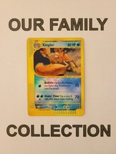 Kingler Reverse Holo Rare Expedition 15/165 Pokemon Vintage WOTC Pokemon Card